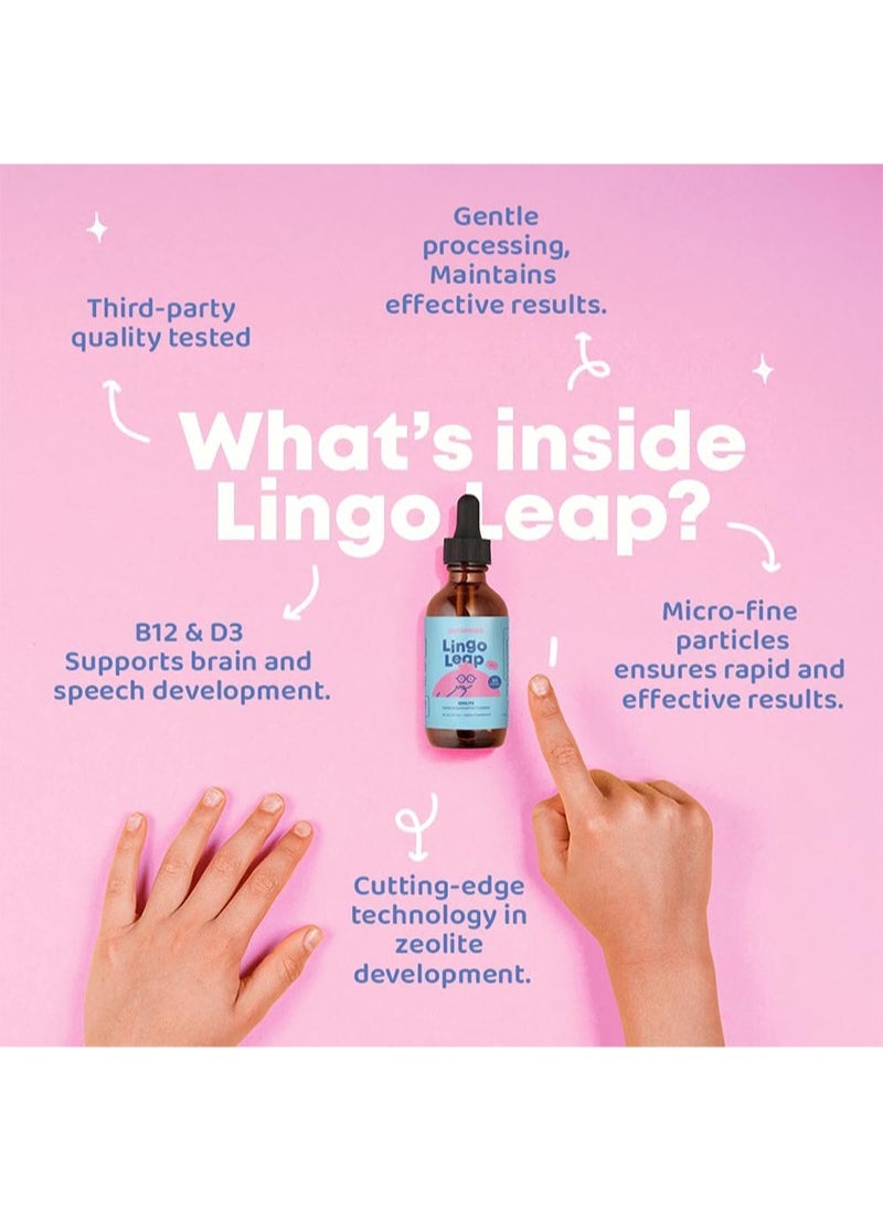 Speech Delay Supplement for Children | Improves Speech and Eye Contact | Clinically Studied Ingredients Make the Perfect Addition to Learning Materials for Speech Delays
