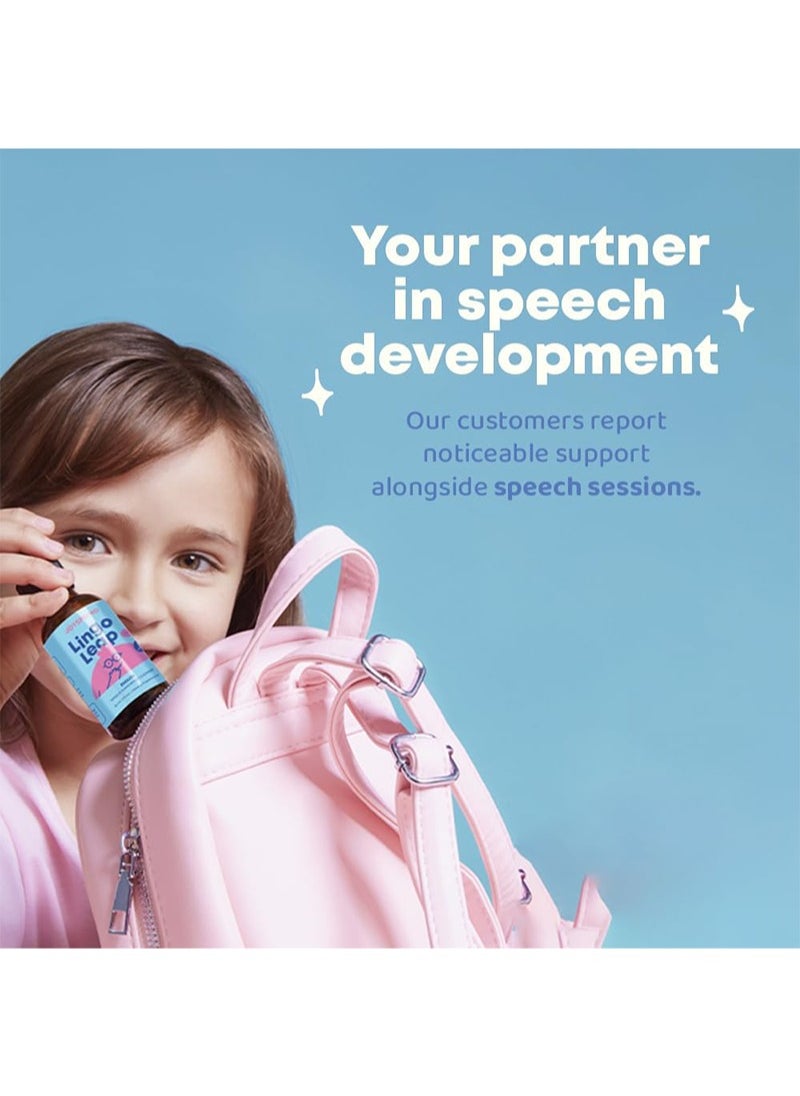 Speech Delay Supplement for Children | Improves Speech and Eye Contact | Clinically Studied Ingredients Make the Perfect Addition to Learning Materials for Speech Delays