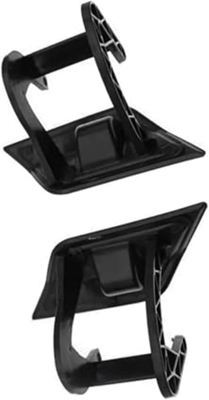 Wivplex 2PCS Black Headlight Washer Nozzle Cover for Mercedes - Image 2