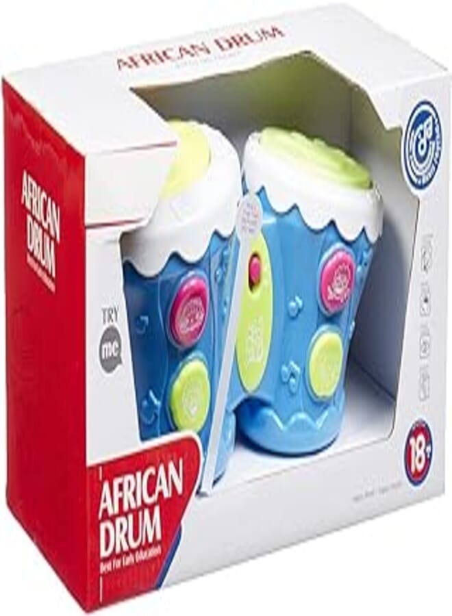 OR African Drum for Boys, Blue - HE0505