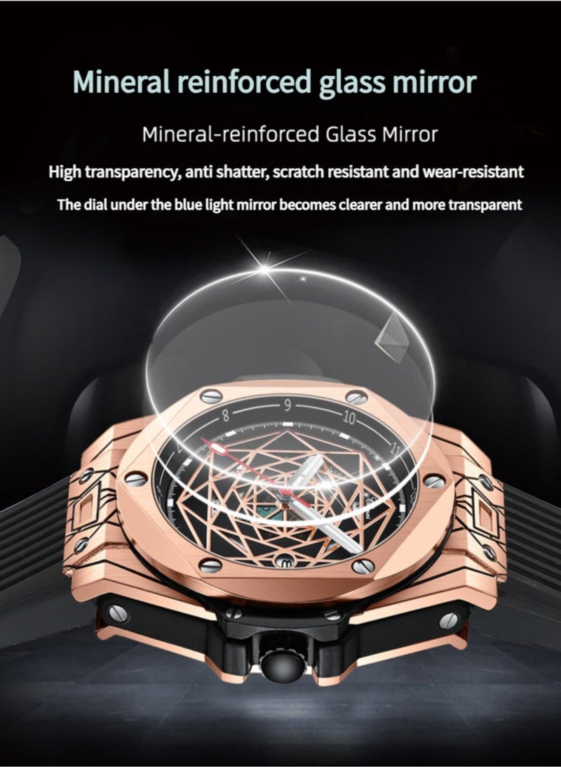 Chenxi Watches for Men Luxury Design Waterproof Luminous Fashion Business Calendar Quartz Watch Large Dial 48mm - Image 5