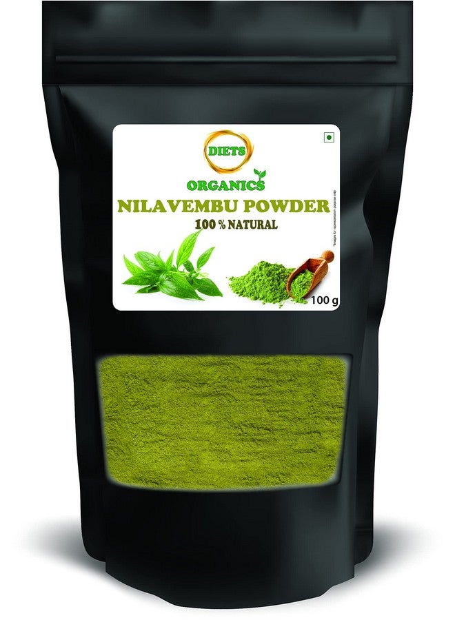 DIETS ORGANICS Nilavembu Powder- 100 Grams | Chirata Powder | Kirayata | Andrographis Paniculata | Kalmegh Powder -100 Gms  - Image 1