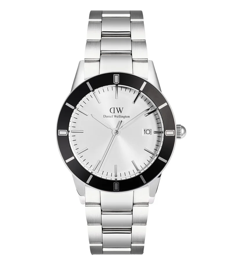 دانيال ولينغتون Iconic Paradigma Link Black Bezel