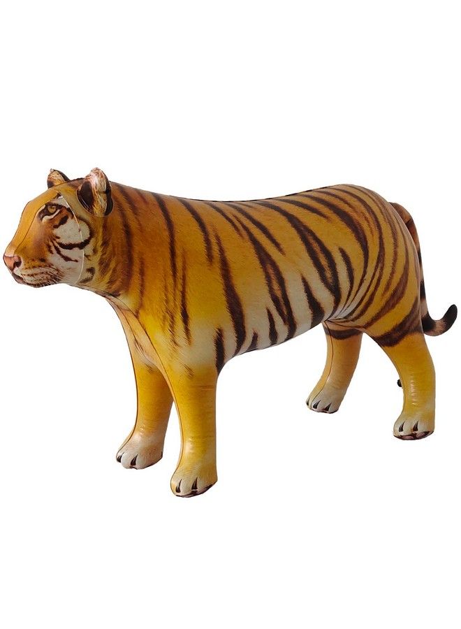 Jet Creations Inflatable Tiger Big Cat Air Stuffed Plush Animal Ideal For Party Decorations Supplies Pool Float Toys Gift. Size 40 Inch. An Tiger - Image 2