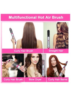 Generic 5-in-1 Hot Air Comb Home Use Straight Hair Curly Hair Blow Dryer Comb Multi-function Hair Styling Tool  - Image 5