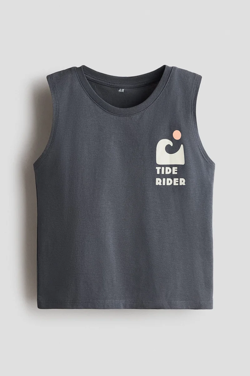 H&M Printed vest top
