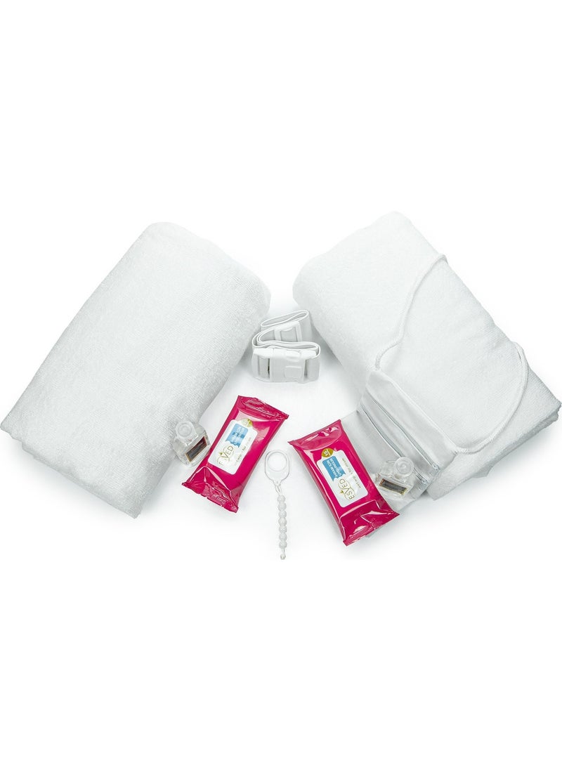 ihvanonline Luxury Bamboo Hajj Umrah Ihram Set  - Image 3