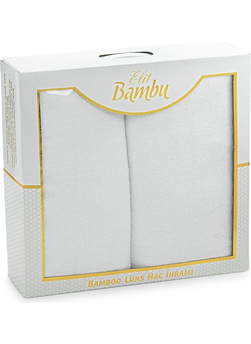 ihvanonline Luxury Bamboo Hajj Umrah Ihram Set  - Image 2