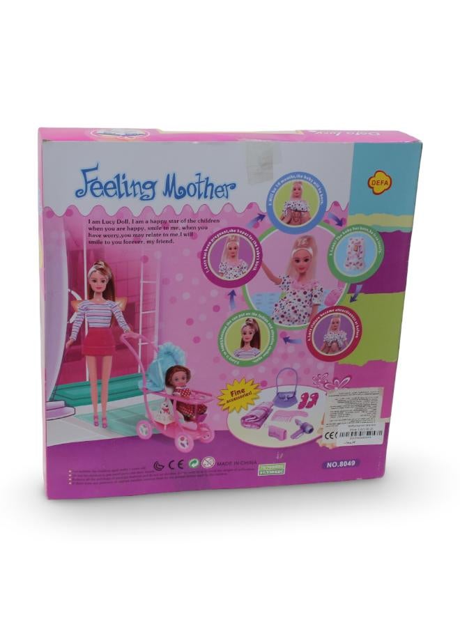 Defa Lucy Pregnant Doll Playset - Image 2