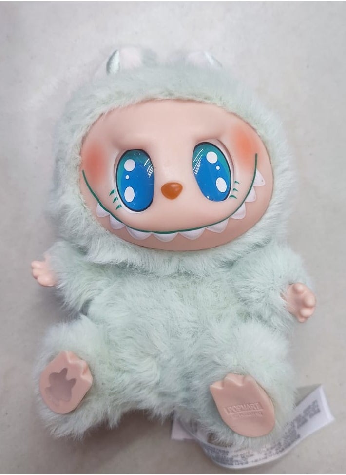 LABUBU - Labubu Plush Toy, Labubu Second-Generation Sit-Down Party Series, Cute Keyring, 13cm (Not Original) - Image 1