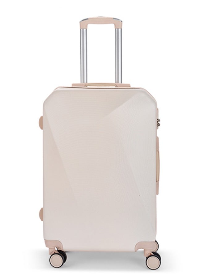 LIMRA Cabin Carry Check-In Luggage Trolley Size 20 inch Beige  - Image 2