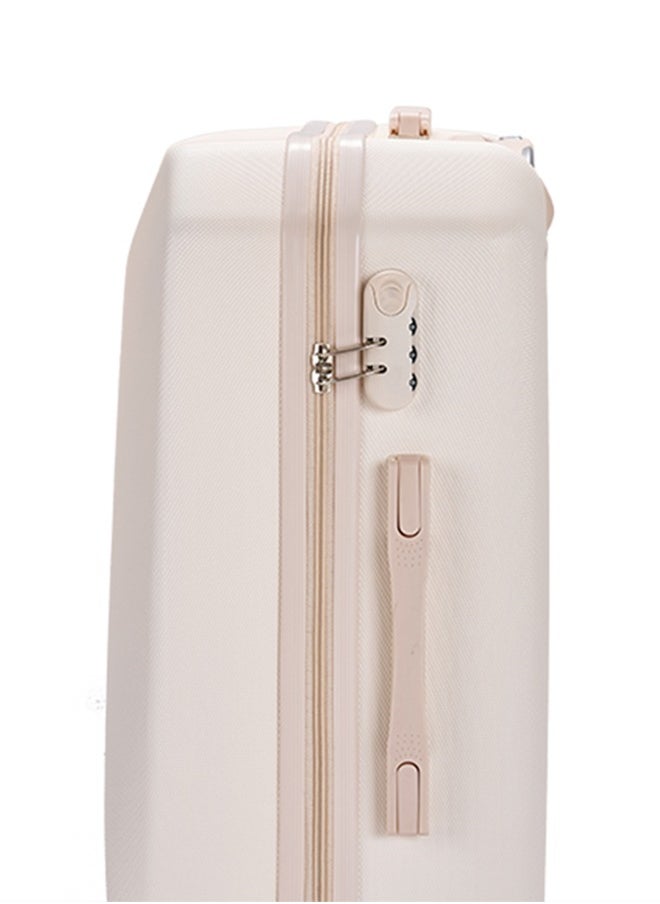LIMRA Cabin Carry Check-In Luggage Trolley Size 20 inch Beige  - Image 4