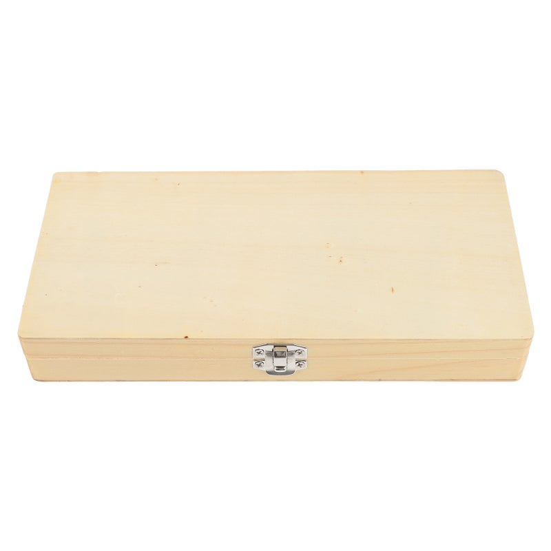 Wooden Specimen Case Microscope Sliding Storage Box Wooden Storage Case - Image 2