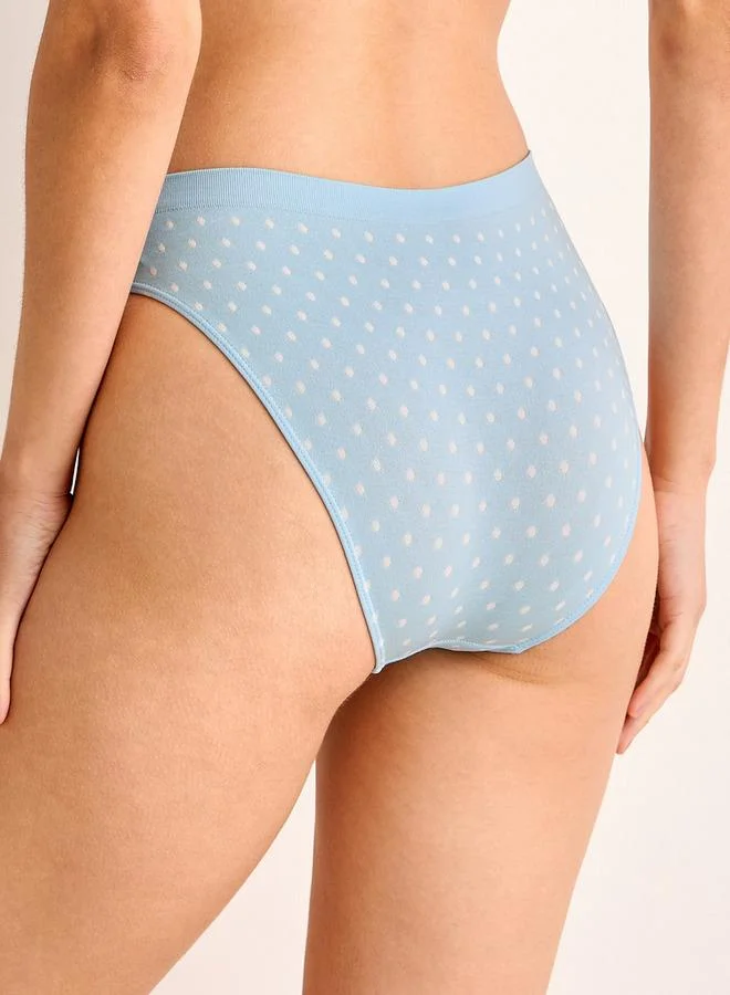 سبلاش فيڤ Intimates Polka Dot Print Bikini Briefs