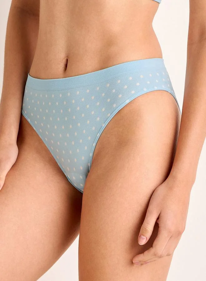 سبلاش فيڤ Intimates Polka Dot Print Bikini Briefs