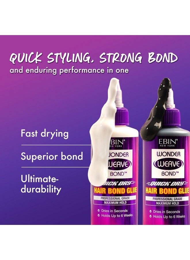 EBIN NEW YORK Wonder Weave Bond Hair Bond Glue - Clear 2 fl.oz(60ML)  - Image 2