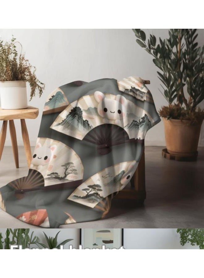 general Flannel thin blanket (warm and comfortable, suitable for sleep, gaming, dust removal and sandproof) 150cm*200cm - 757 - Image 3