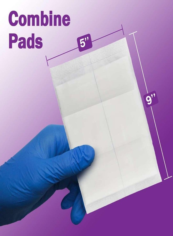 TenderGentle Combine ABD Pads 5x9-2 Packs of 40 Sterile Abdominal Pads for Large Wounds - Wound Dressings Used for Bleeding, Padding, Moisture Barrier, and More - Image 2