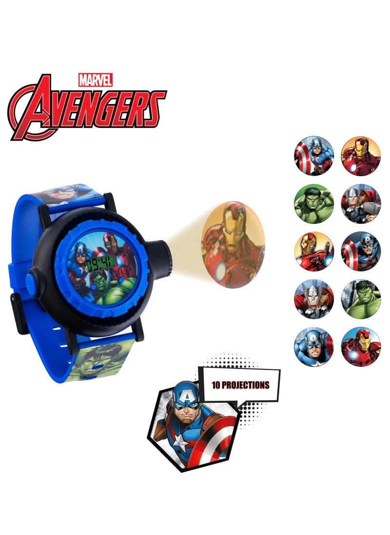 Disney Disney Marvel Avengers Blue Silicon Strap Boys Watch - AVG3536ARG