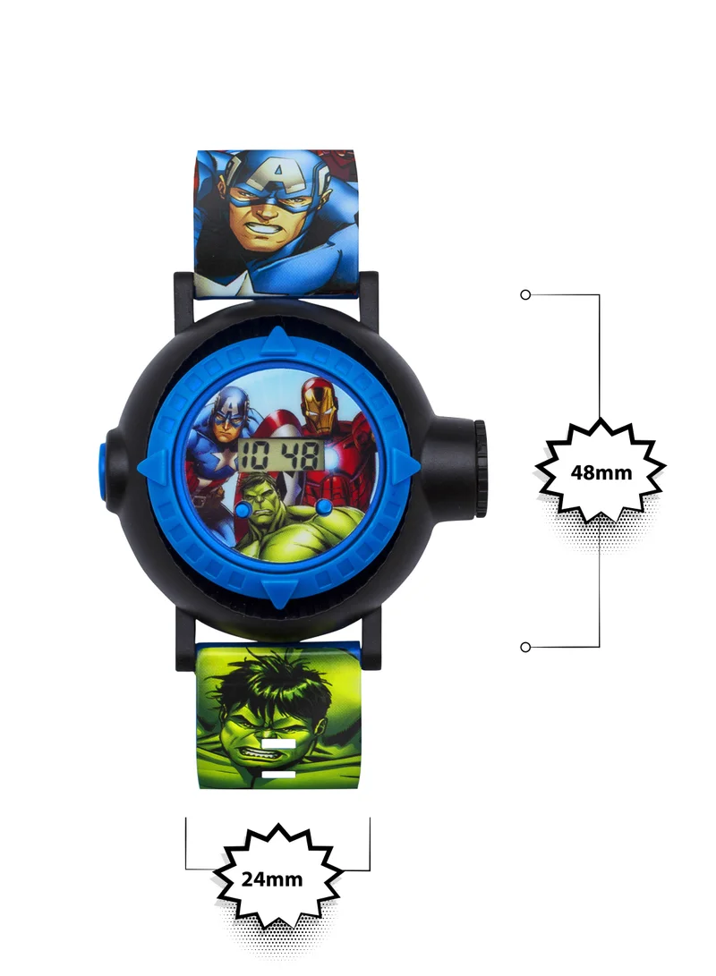 Disney Disney Marvel Avengers Blue Silicon Strap Boys Watch - AVG3536ARG