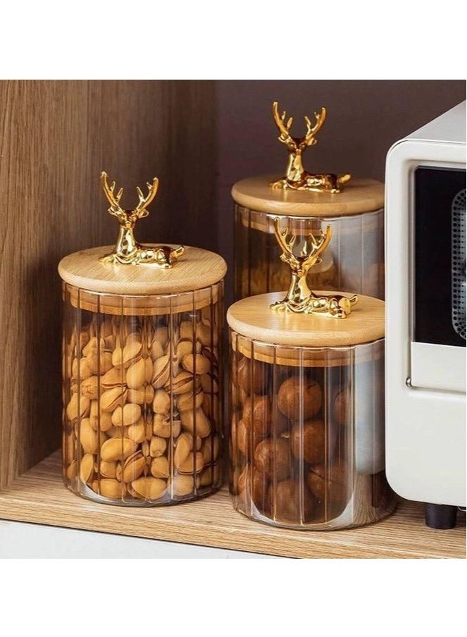 طقم كوفي غزاله 3 قطع (1100,800,500مل) - Image 1