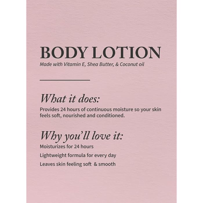 Bath & Body Works Bath and Body Works Gingham Daily Nourishing Body Lotion |236 ml / 8 fl oz |Daily Nourishing Body Lotion|Fresh Fragrance|For Women - Image 3