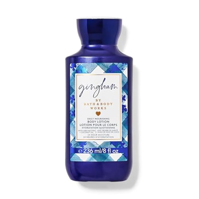 Bath & Body Works Bath and Body Works Gingham Daily Nourishing Body Lotion |236 ml / 8 fl oz |Daily Nourishing Body Lotion|Fresh Fragrance|For Women - Image 1
