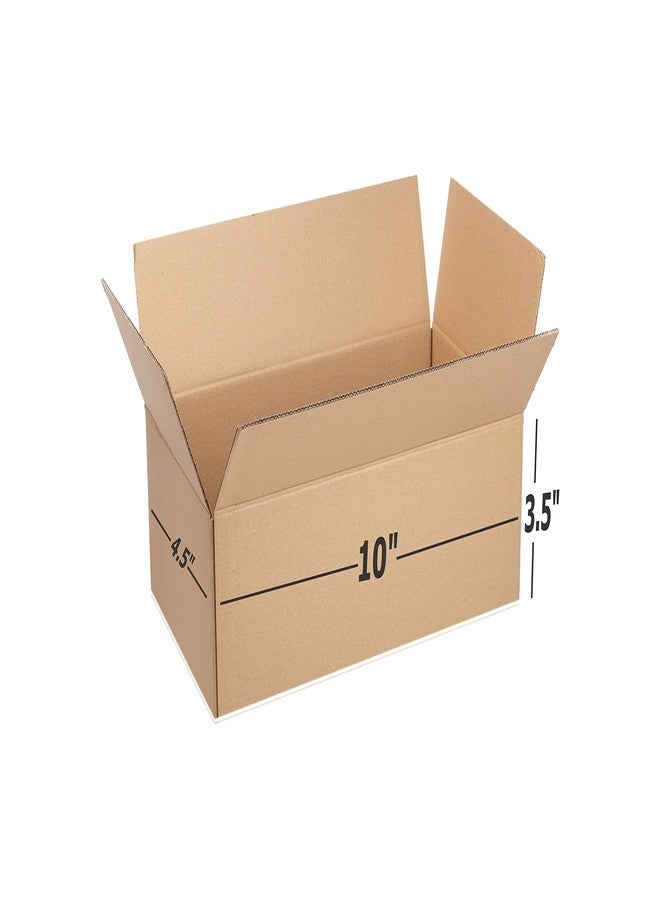 Box Brother 3 Ply Brown Corrugated Box Packing box Size: 10x4.5x3.5 Length 10 inch Width 4.5 inch Height 3.5 inch 3Ply Corrugated packing box (Pack of 25) - Image 1