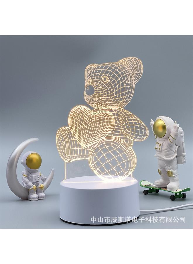 Bluejw Creative Night Light Acrylic Table Lamp Eye Protection Atmosphere Lamp Birthday Gift Led Lamp Room Night Light Desktop Ornaments - Image 1