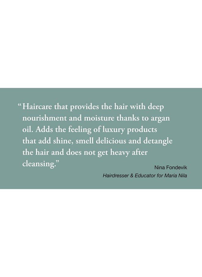Maria Nila Maria Nila True Soft, Shampoo 11.8 Fl Oz, For Dry Hair, Argan Oil Remoisturises & Reduces Frizz, 100% Vegan & Sulfate/Paraben free  - Image 2