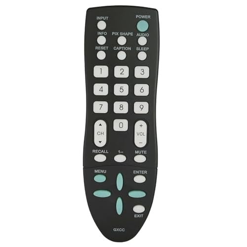 Kassionel GXCC sub GXFA Replacement Remote Control Compatible for Sanyo LCD CRT TV HDTV FW32D06F FVM4212 FVM3982 FVM3261 FVE3963 FVE3923 SVD2317 DP42D23 DP42740M DP39E63 - Image 2