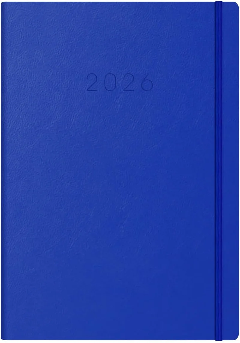 كولينز كولينز ليجاسي تقويم  مخطط سنوي  شهرًا يومي مع مواعيد نصف ساعية  غلاف مقوى أزرق