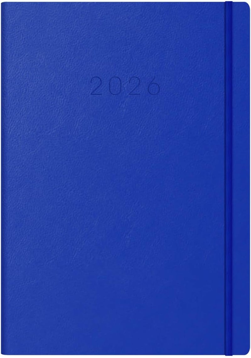 Collins - Legacy - 2026 12 Month Calendar Year Planner, Day-To-Page with 1/2 Hourly Appointments Diary, A4 Hard Cover - Blue (CL41.60-26) - Image 2