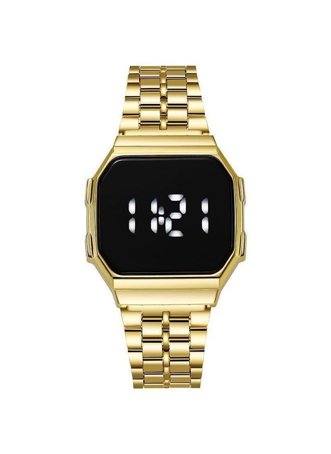 NIBEMINENT 59 Steel Band Electronic Watches Adult Students Simple Fashion Multifunctional Cassie Mark 