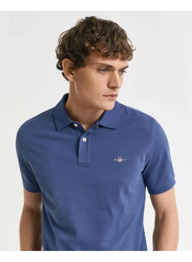 GANT  Gant Regular Shield Ss Pique Polo for Men | Best Price UAE