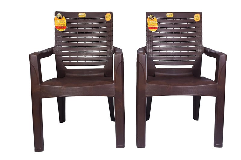 ANMOL Moulded Comfortable high Back Chair with Heavy Structure Weight Bearing Capacity 200 kg - Image 5