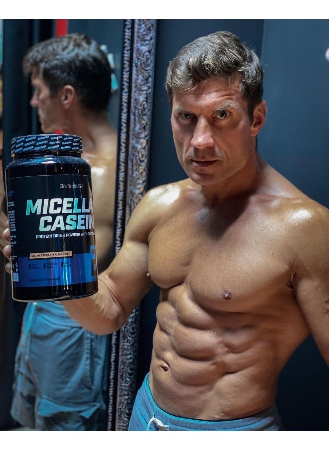 BioTechUSA BioTechUSA Micellar Casein Protein Powder | Extended Absorption time | Gluten-Free, and Fat-Free | Added L-Glutamine, 908 g, Chocolate  - Image 5
