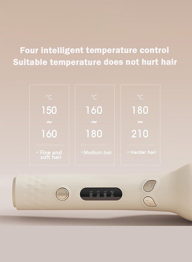 Joshberg Automatic Curling Iron,Rotating Curling Iron with 4 Temperature & 3 Timer,Fast Hair Styling with Anti- Scald Shell for Curls Waves - Image 3