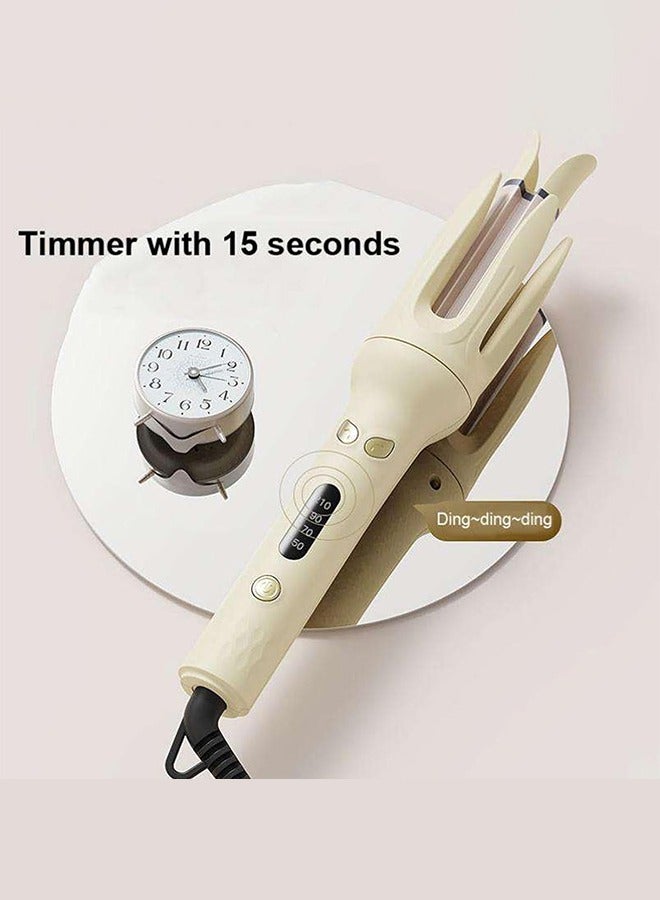 Joshberg Automatic Curling Iron,Rotating Curling Iron with 4 Temperature & 3 Timer,Fast Hair Styling with Anti- Scald Shell for Curls Waves - Image 4