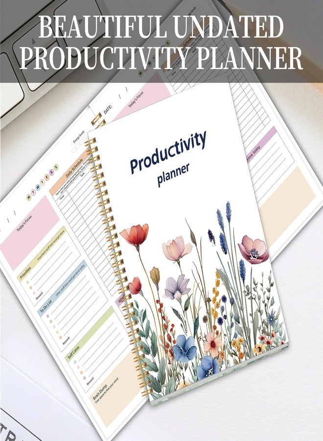 Kamoy ADHD Daily Planner with Hard Cover & Colorful Sheets Inside,Productivity Planner Task Management Organizer for Neurodivergent Adults Focused for Men & Women - 7" x 10" - Image 5