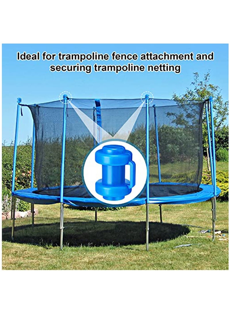 SYOSI 12 Pcs Summer 0.98Inches Diameter Trampoline Pole Caps Enclosure Pole Caps Trampoline Replacement Enclosure Poles for Net Hook Safety Accessories  - Image 2