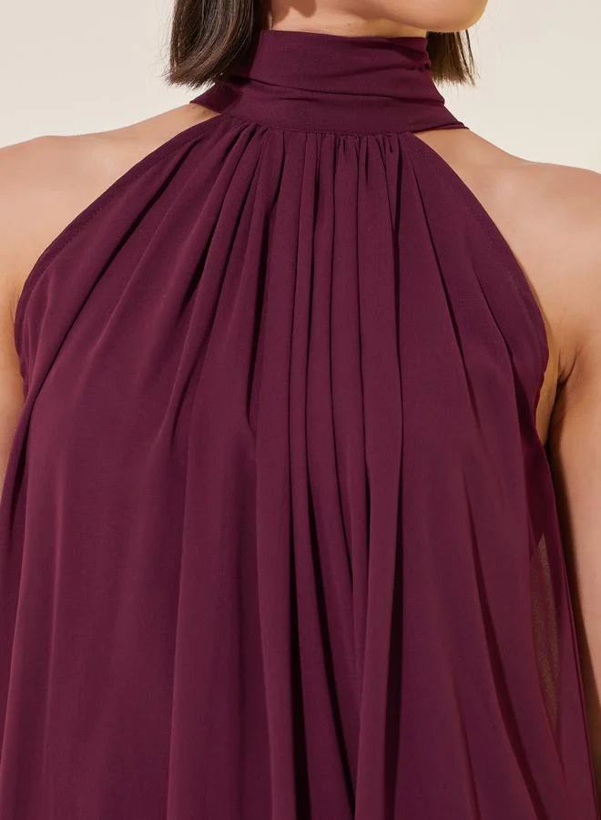 Take Two Halter Neck Dress