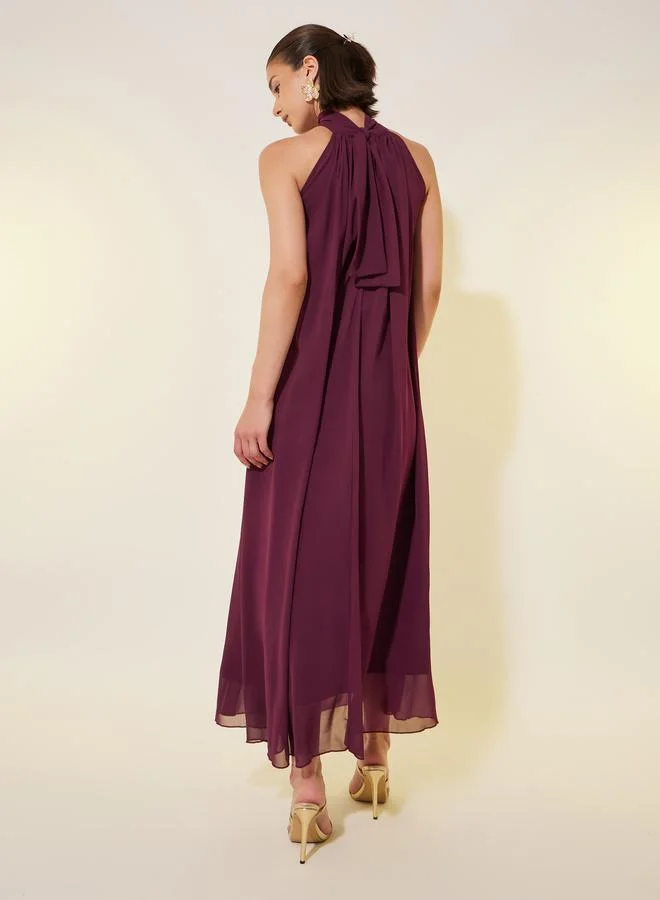 Take Two Halter Neck Dress