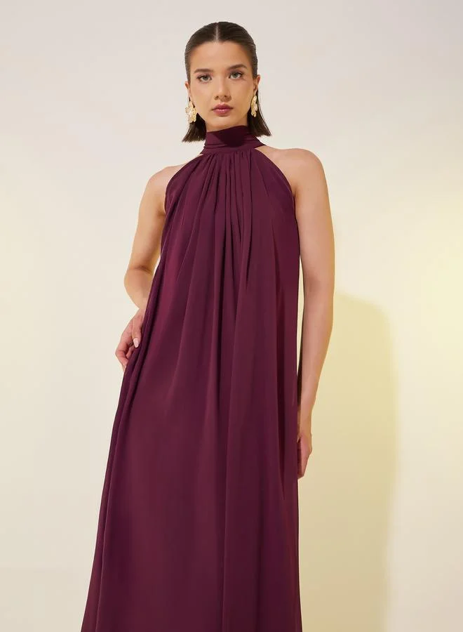 Take Two Halter Neck Dress