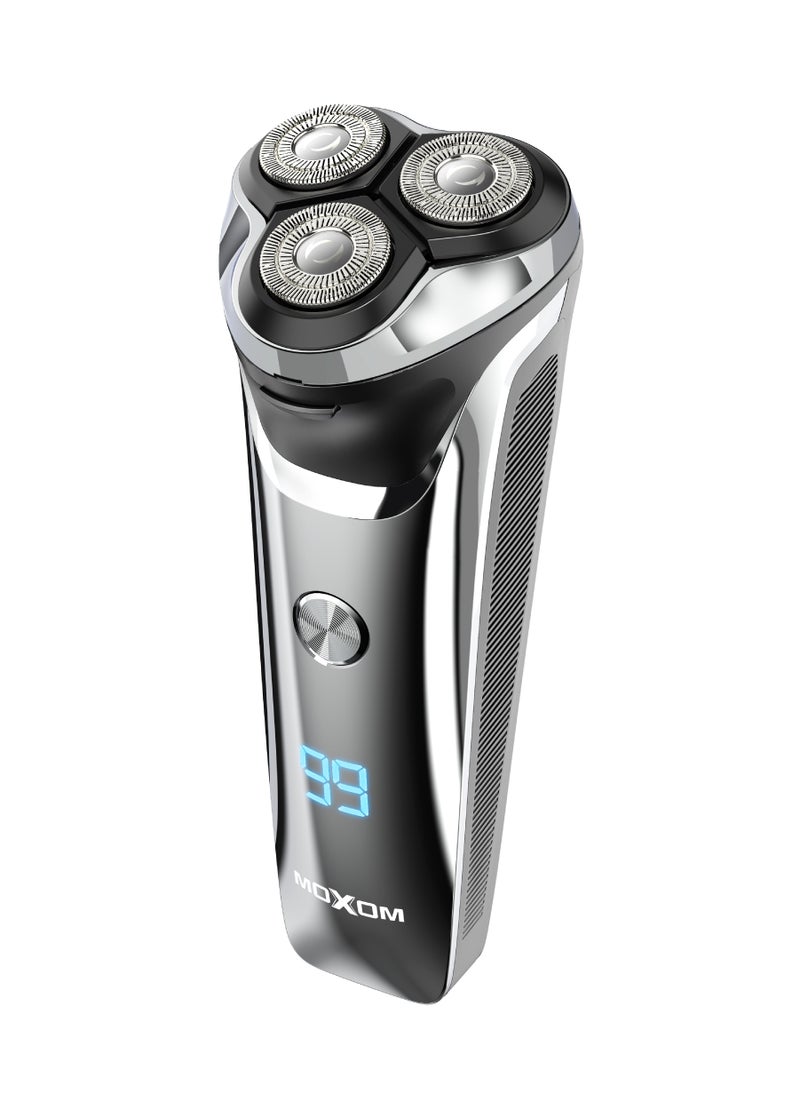 MOXOM MX-ER06 Beard Trimmer Pristine Electric Shaver with LED Charging and Anti Slip Grip  - Image 1