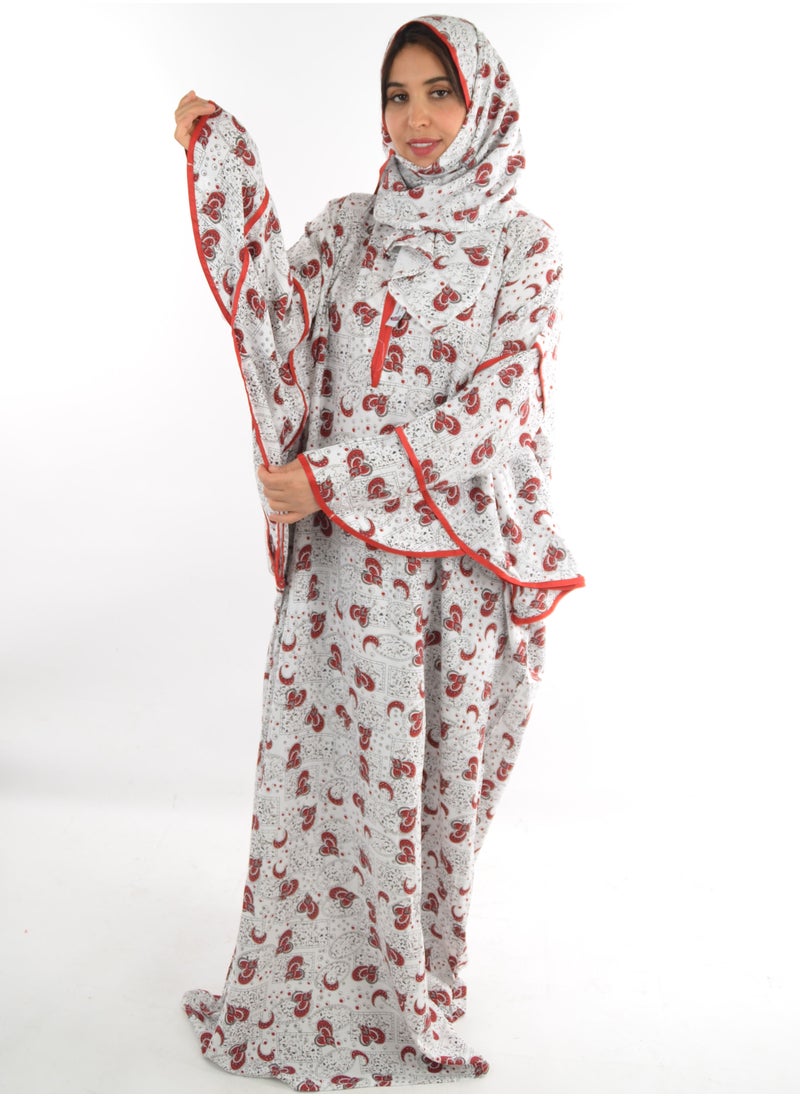 SD - One Piece Islamic Women Prayer Dress Spacious And Comfortable Excellent Material - Image 1