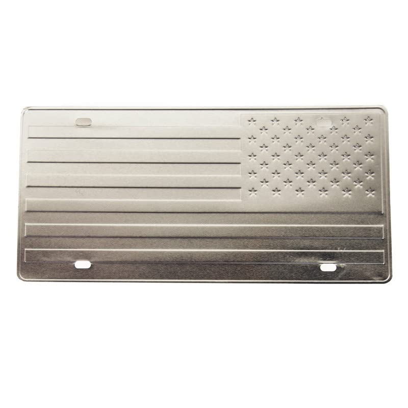 EAZYWAGON "Vintage USA-Flag" Vintage Retro Metal Signs - License Wall Plate, Car Tag - Ideal for Cafe, Restaurant, Shop, Home, Hotel, Club, Office, Living Area - Design Plaque - Image 4