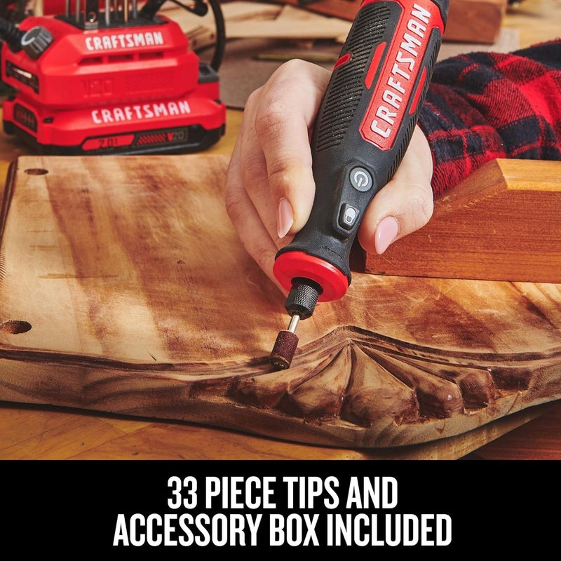 CRAFTSMAN أداة دوارة كرافتسمان V20 بدون سلك فقط CMCE030B - Image 4