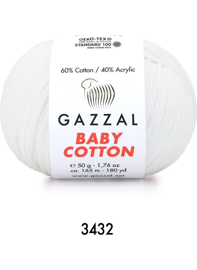 Gazzal Baby Cotton Amigurumi 50GR - Knitting Yarn 