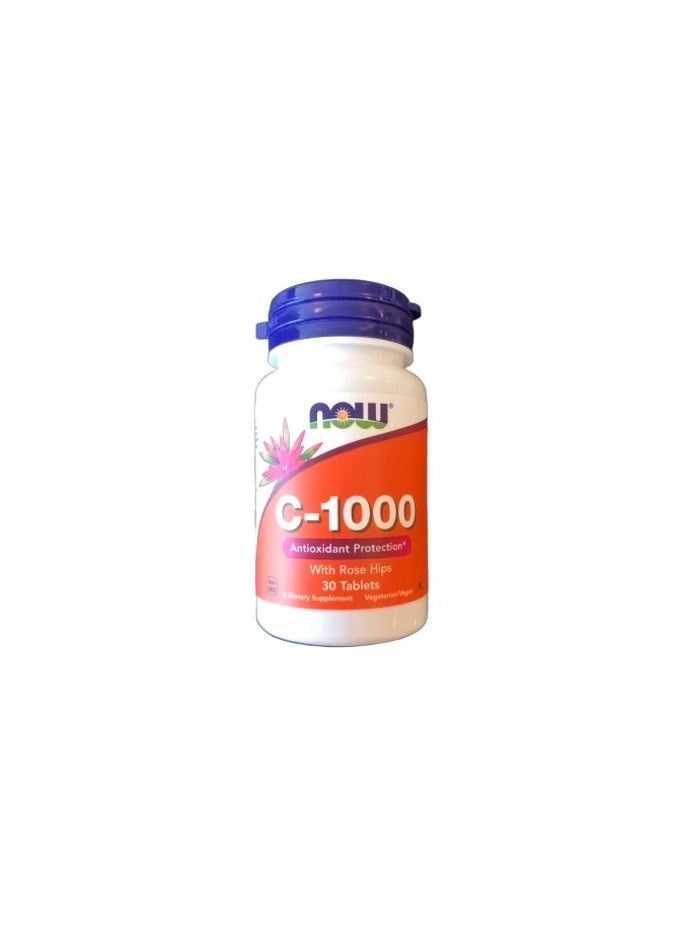 now VITAMIN C - 1000MG TABLETS 30S